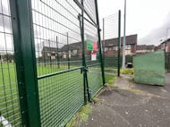 Damaged Mesh Fence Bolton 1